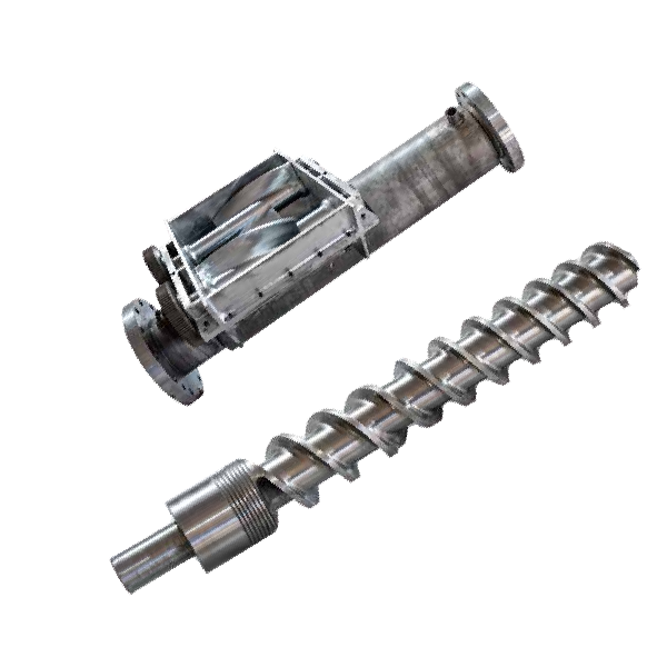 Rubber Strainer Extruder Screws & Barrels